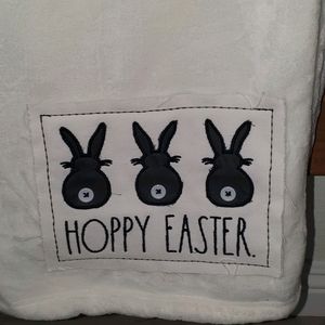 NWT Rae Dunn Easter Plush Throw